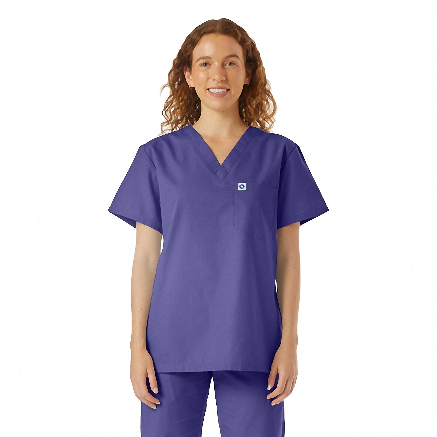 Pocket Scrub Top - (220C)