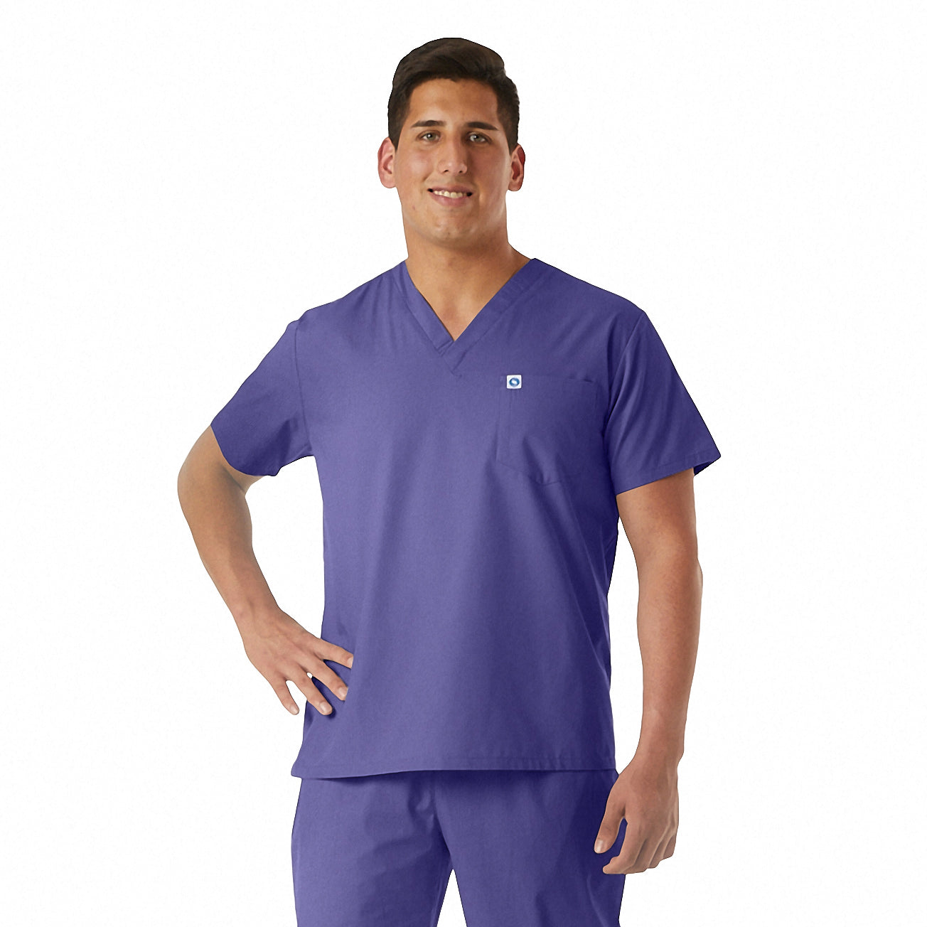 Pocket Scrub Top - (220C)