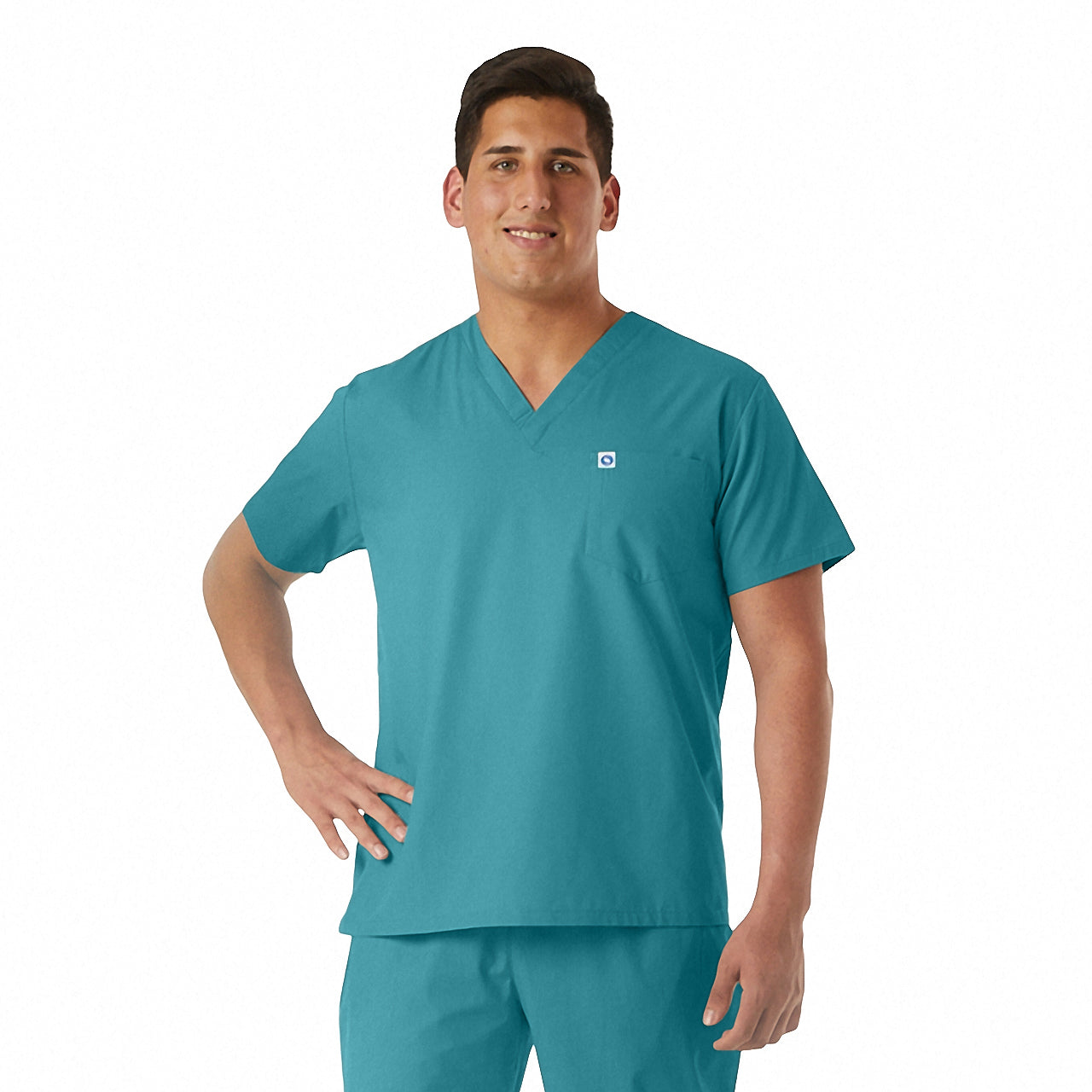 Pocket Scrub Top - (220C)