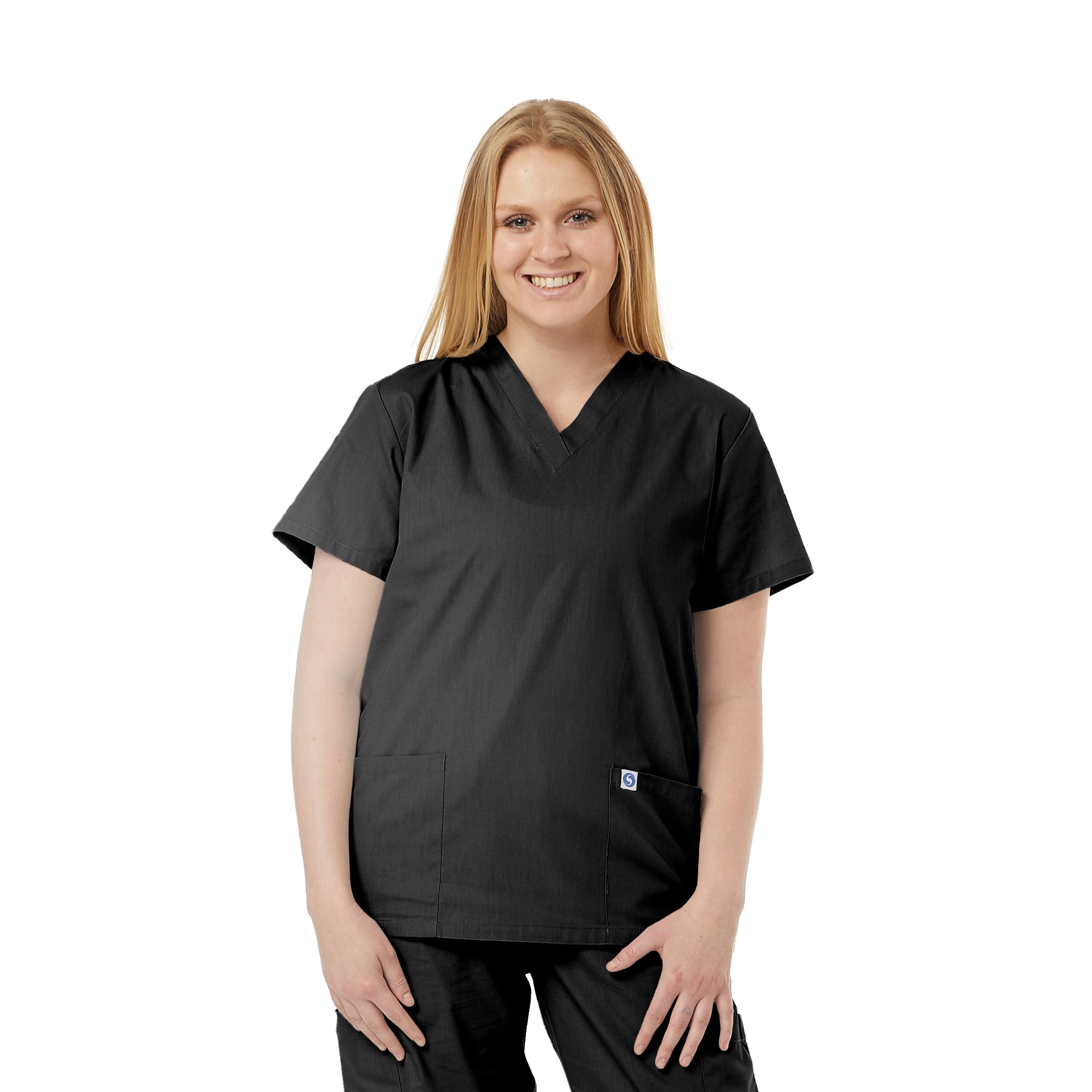 Pocket Scrub Top - (221C)