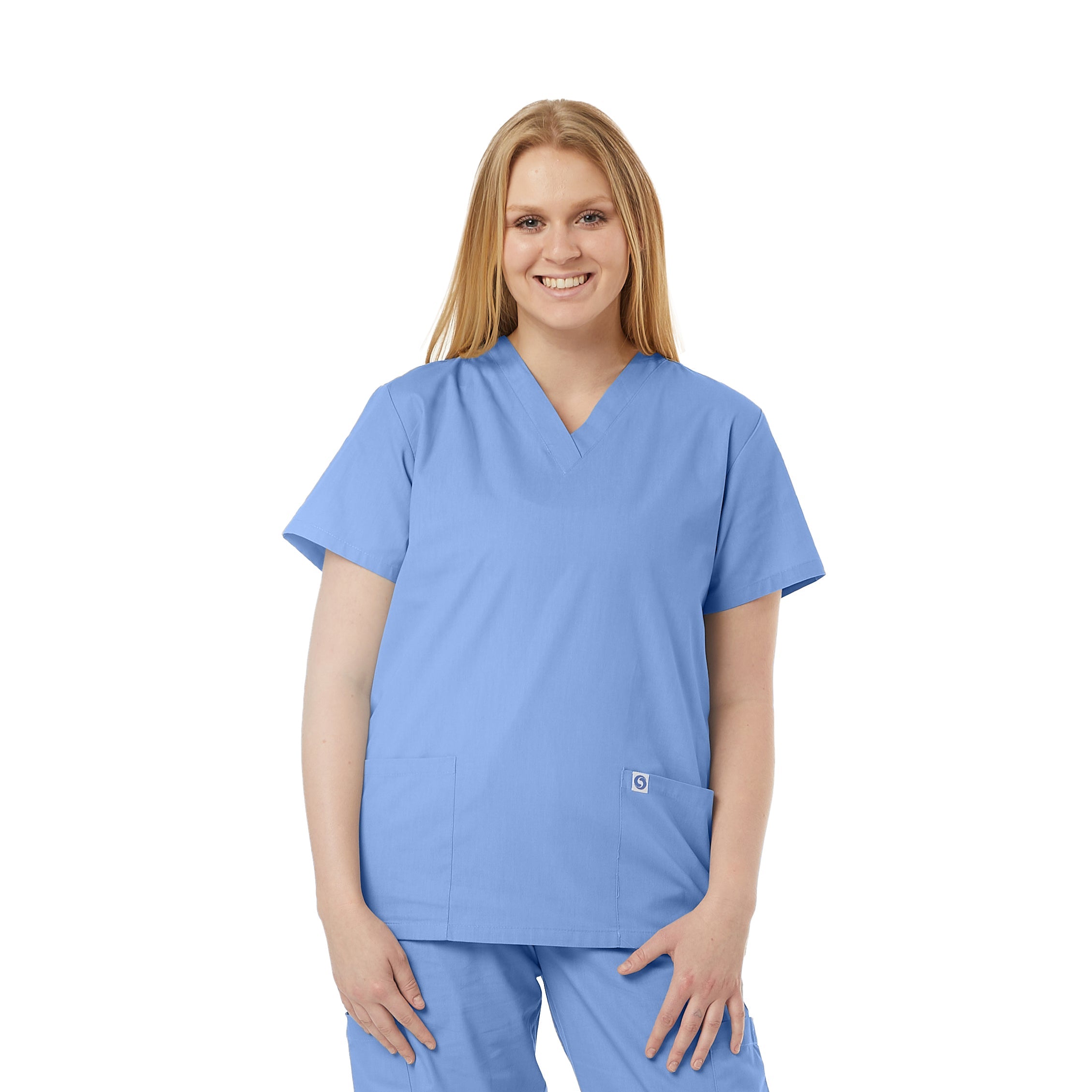 Pocket Scrub Top - (221C)