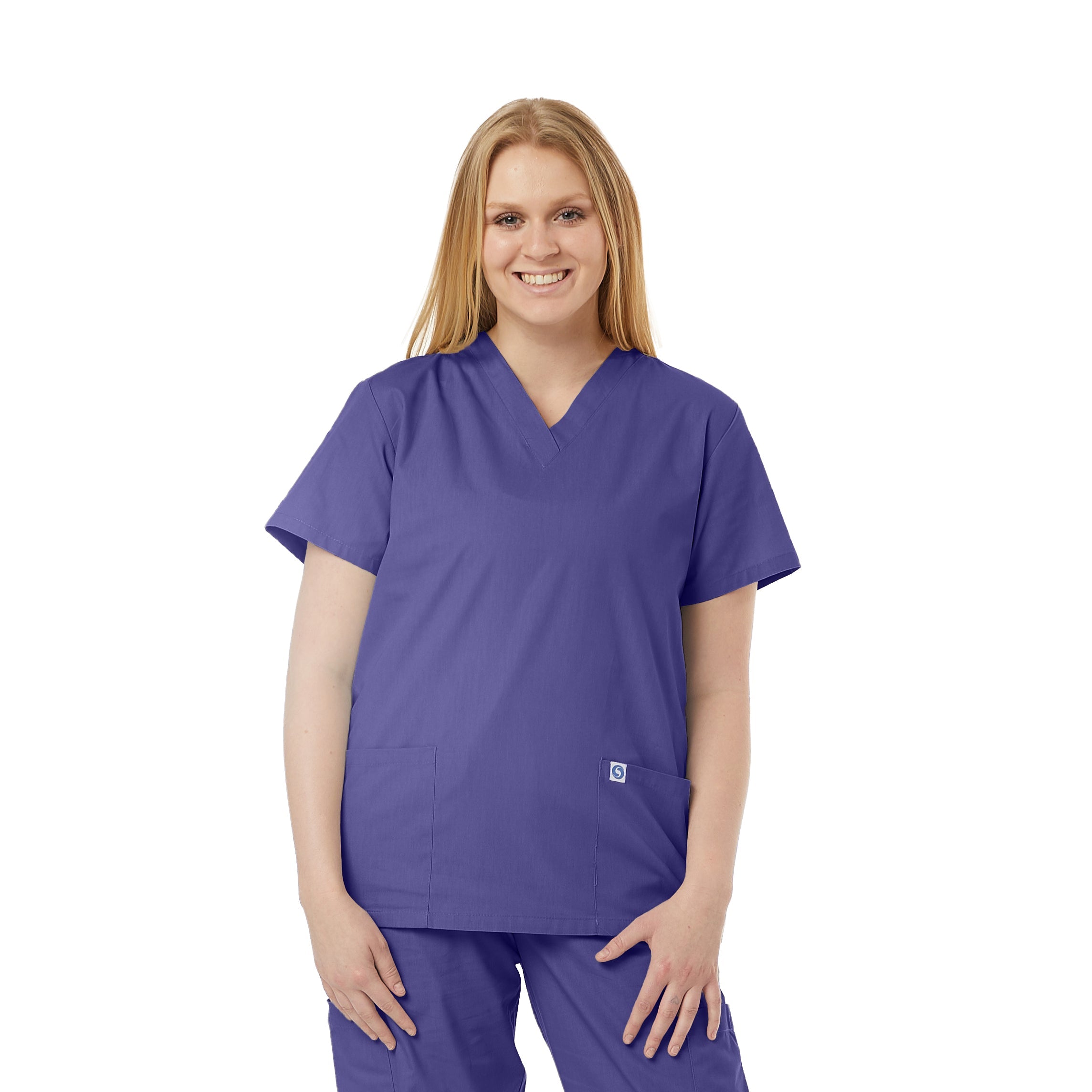 Pocket Scrub Top - (221C)