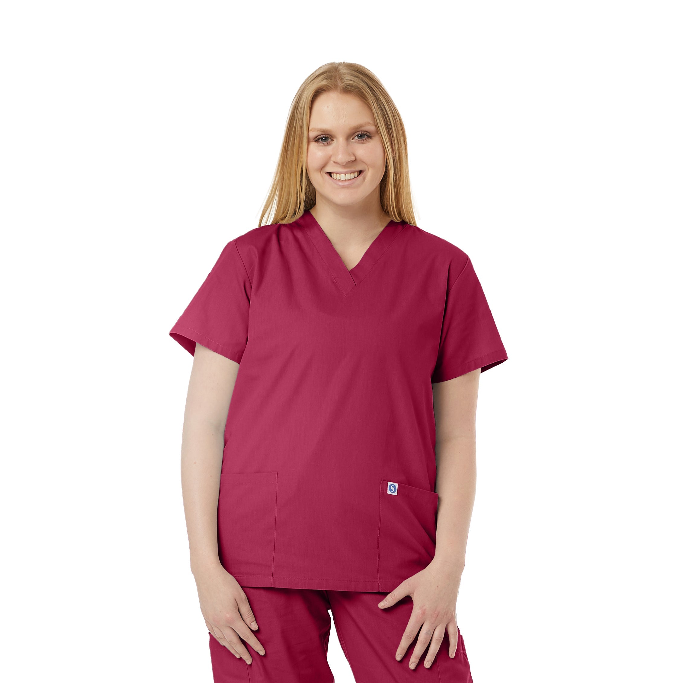 Pocket Scrub Top - (221C)