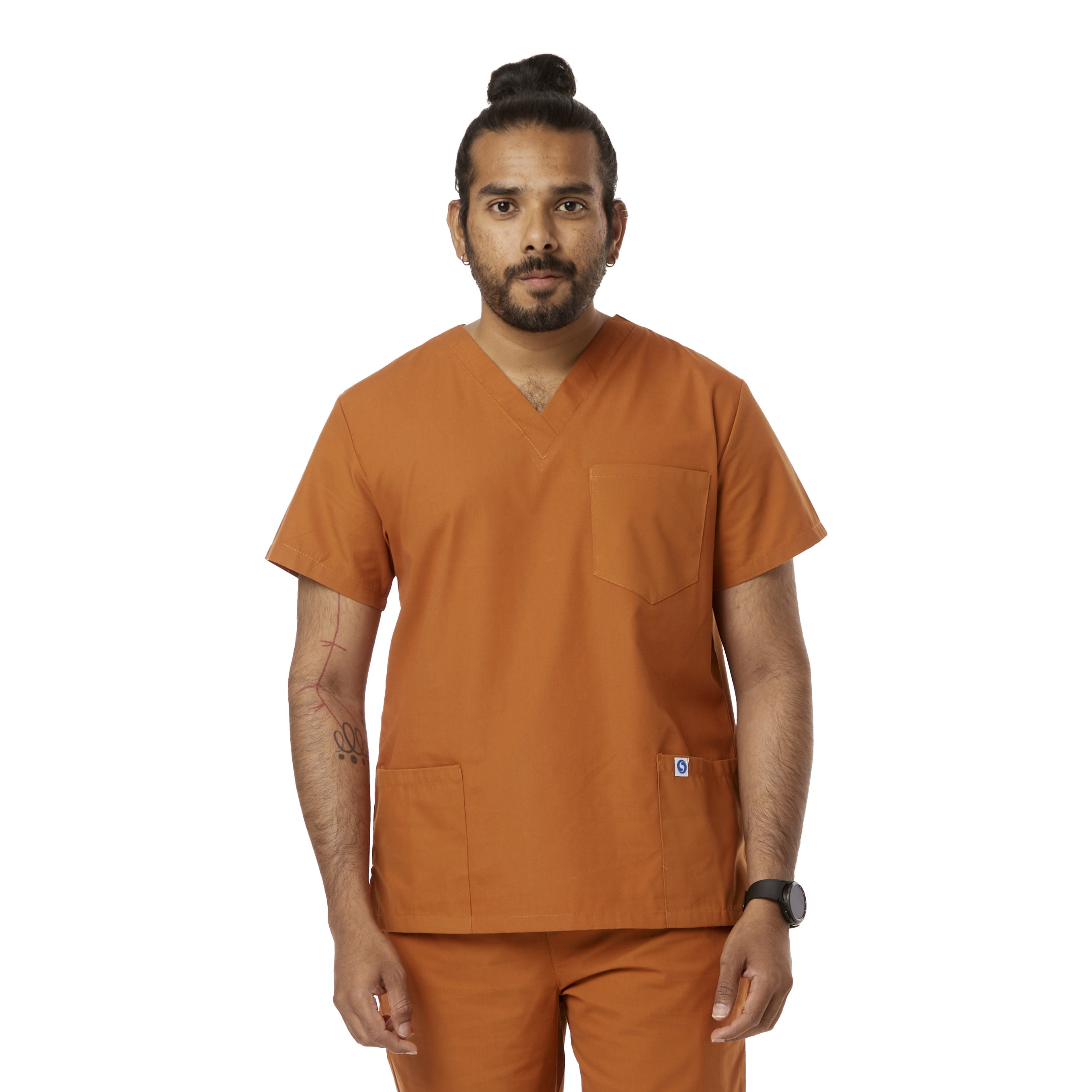 Pocket Scrub Top - (222C)